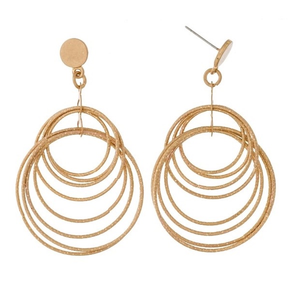 Jewelry | Interlocking Hoop Earrings | Poshmark
